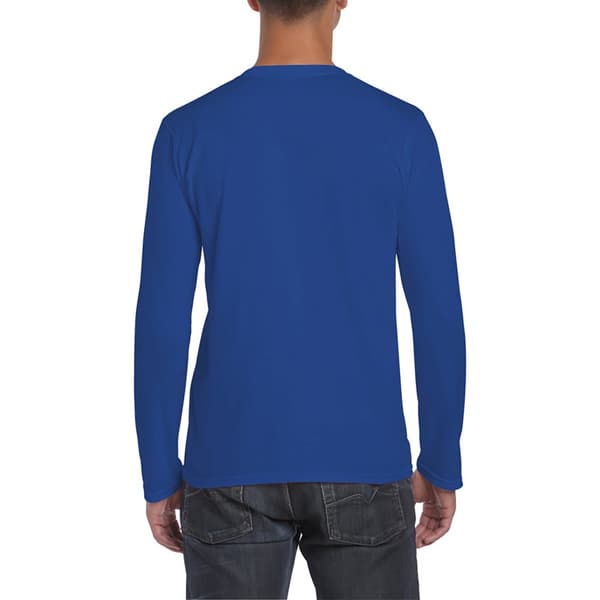 Gildan Mens Soft Style långärmad T-shirt (5 st)