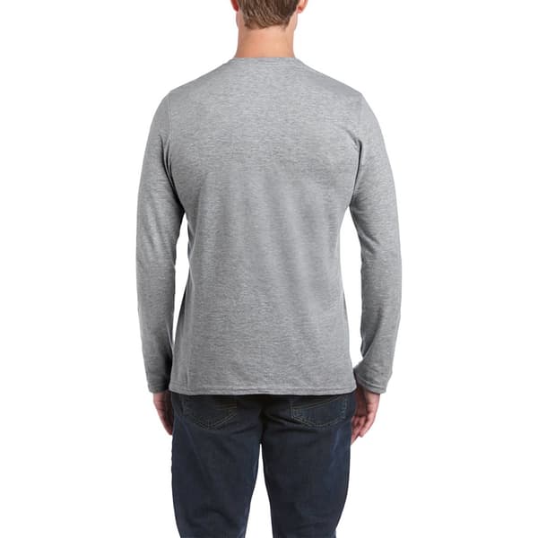 Gildan Mens Soft Style långärmad T-shirt (5 st)
