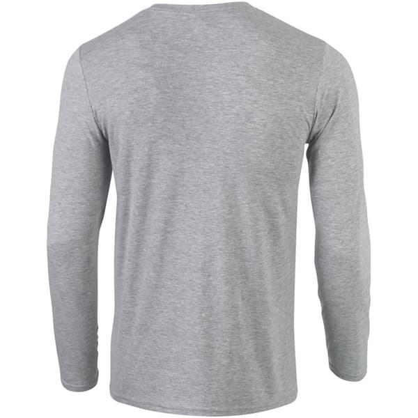 Gildan Mens Soft Style långärmad T-shirt (5 st)