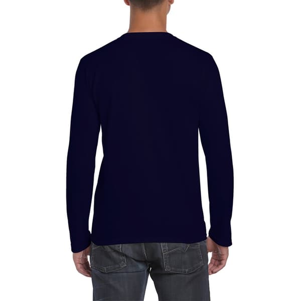 Gildan Mens Soft Style långärmad T-shirt (5 st)