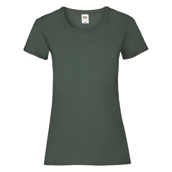 Fruit Of The Loom Ladies/Womens Lady-Fit Valueweight Short Sleeve T-Shirt (Pack Of 5)