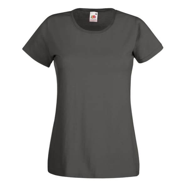 Fruit Of The Loom Ladies/Womens Lady-Fit Valueweight Short Sleeve T-Shirt (Pack Of 5)