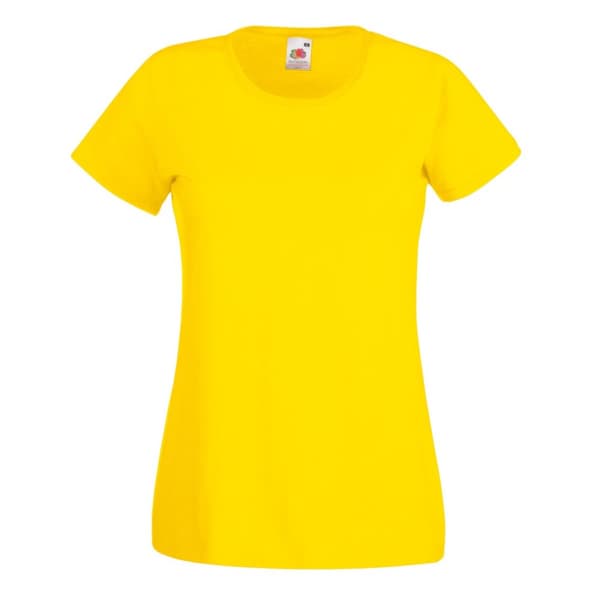 Fruit Of The Loom Ladies/Womens Lady-Fit Valueweight Short Sleeve T-Shirt (Pack Of 5)