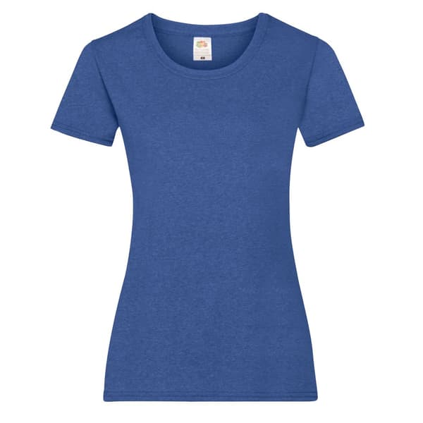 Fruit Of The Loom Ladies/Womens Lady-Fit Valueweight Short Sleeve T-Shirt (Pack Of 5)