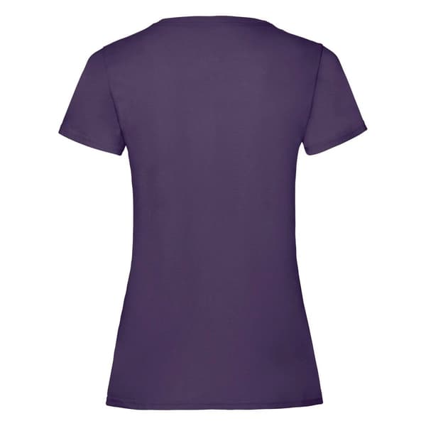 Fruit Of The Loom Ladies/Womens Lady-Fit Valueweight Short Sleeve T-Shirt (Pack Of 5)