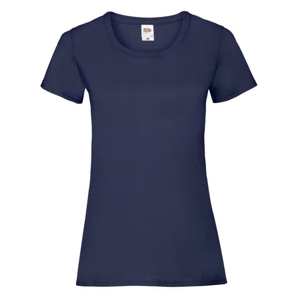 Fruit Of The Loom Ladies/Womens Lady-Fit Valueweight Short Sleeve T-Shirt (Pack Of 5)