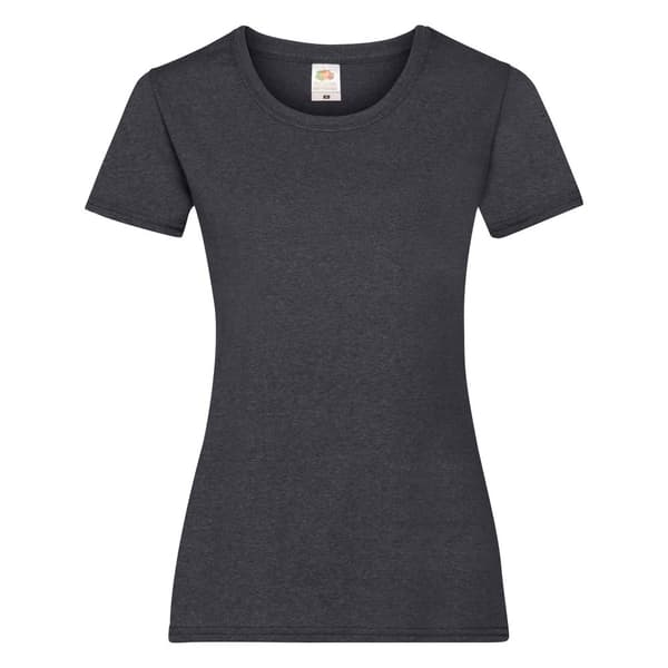 Fruit Of The Loom Ladies/Womens Lady-Fit Valueweight Short Sleeve T-Shirt (Pack Of 5)