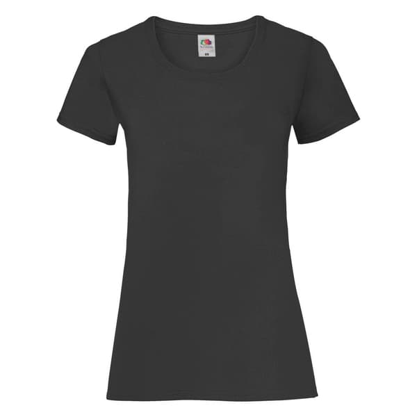 Fruit Of The Loom Ladies/Womens Lady-Fit Valueweight Short Sleeve T-Shirt (Pack Of 5)