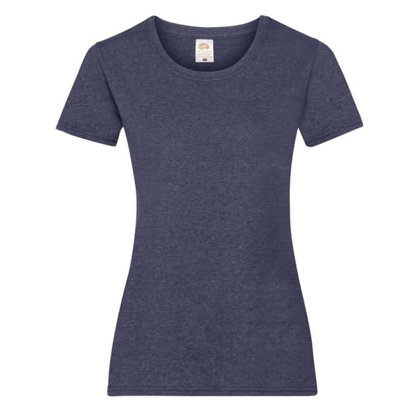 Fruit Of The Loom Ladies/Womens Lady-Fit Valueweight Short Sleeve T-Shirt (Pack Of 5)