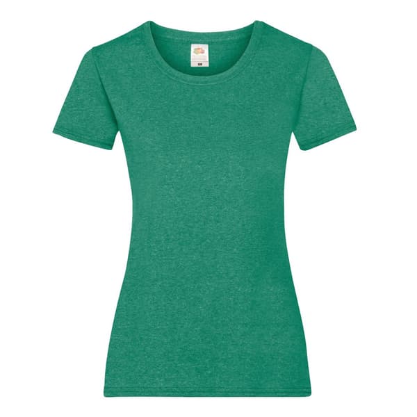 Fruit Of The Loom Ladies/Womens Lady-Fit Valueweight Short Sleeve T-Shirt (Pack Of 5)