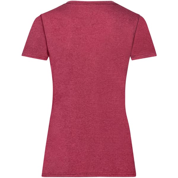 Fruit Of The Loom Ladies/Womens Lady-Fit Valueweight Short Sleeve T-Shirt (Pack Of 5)