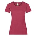 Pikkukuva 1 / 3: Fruit Of The Loom Ladies/Womens Lady-Fit Valueweight Short Sleeve T-Shirt (Pack Of 5)