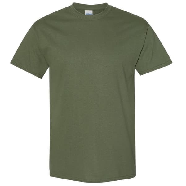 Gildan Mens Heavy Cotton Short Sleeve T-Shirt (Pack Of 5)