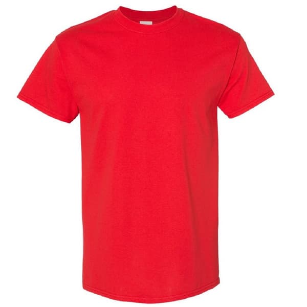 Gildan Mens Heavy Cotton Short Sleeve T-Shirt (Pack Of 5)