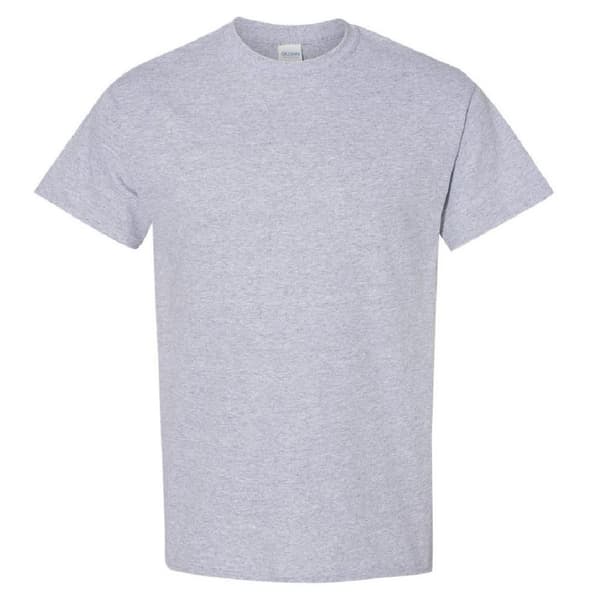 Gildan Mens Heavy Cotton Short Sleeve T-Shirt (Pack Of 5)