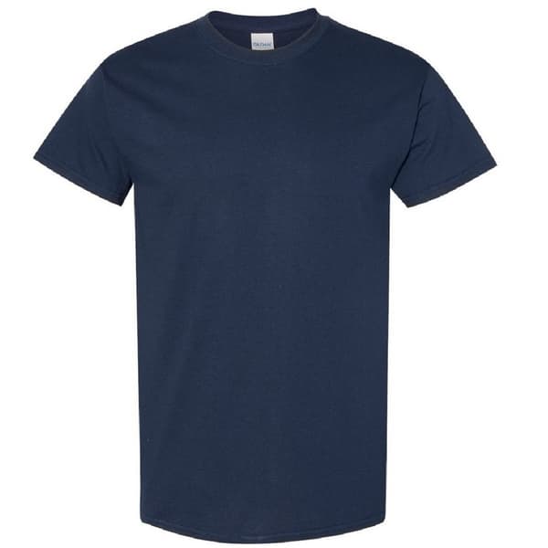 Gildan Mens Heavy Cotton Short Sleeve T-Shirt (Pack Of 5)