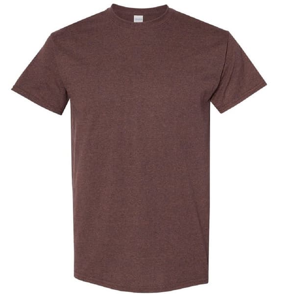 Gildan Mens Heavy Cotton Short Sleeve T-Shirt (Pack Of 5)