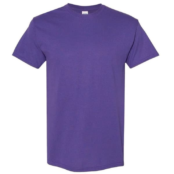 Gildan Mens Heavy Cotton Short Sleeve T-Shirt (Pack Of 5)
