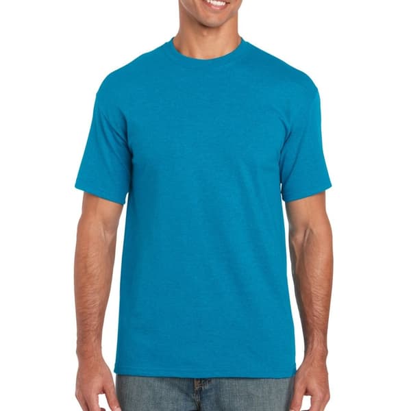 Gildan Mens Heavy Cotton Short Sleeve T-Shirt (Pack Of 5)