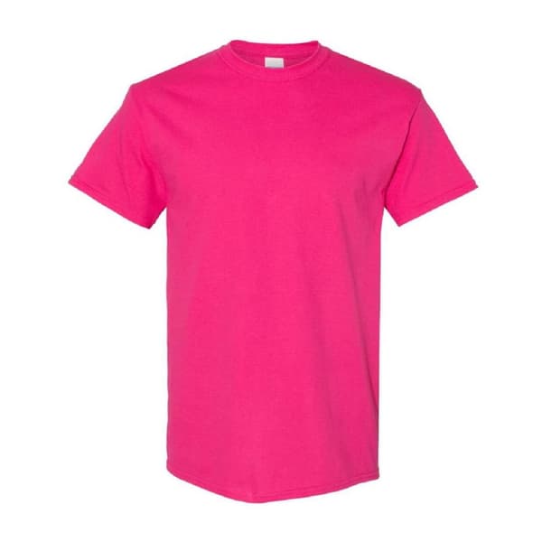 Gildan Mens Heavy Cotton Short Sleeve T-Shirt (Pack Of 5)