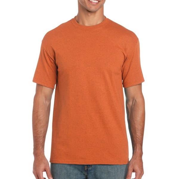 Gildan Mens Heavy Cotton Short Sleeve T-Shirt (Pack Of 5)