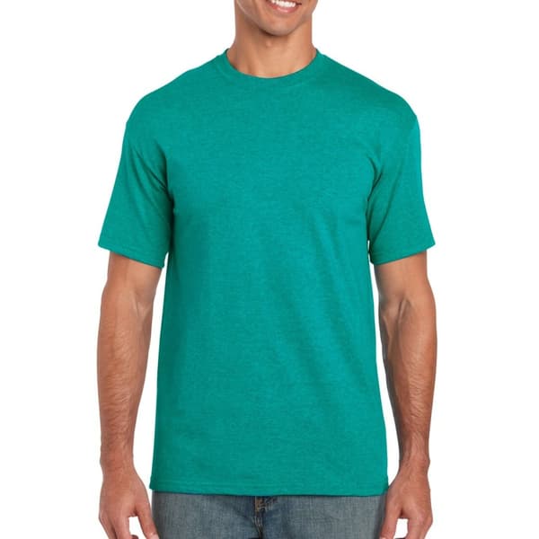 Gildan Mens Heavy Cotton Short Sleeve T-Shirt (Pack Of 5)