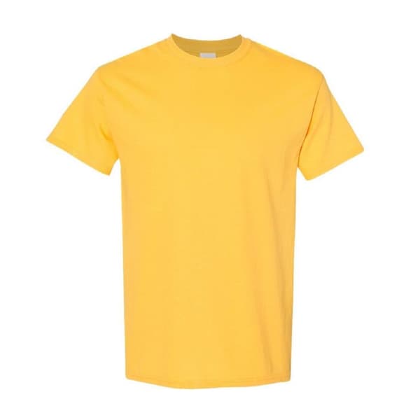 Gildan Mens Heavy Cotton Short Sleeve T-Shirt (Pack Of 5)
