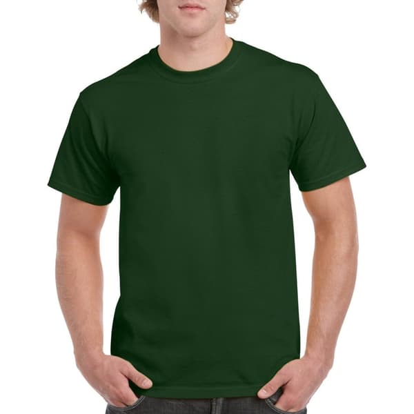 Gildan Mens Heavy Cotton Short Sleeve T-Shirt (Pack Of 5)