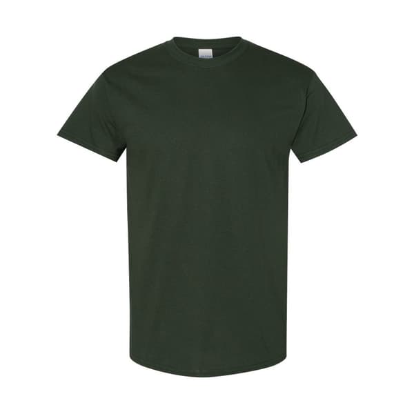 Gildan Mens Heavy Cotton Short Sleeve T-Shirt (Pack Of 5)
