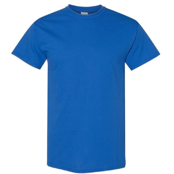 Gildan Mens Heavy Cotton Short Sleeve T-Shirt (Pack Of 5)