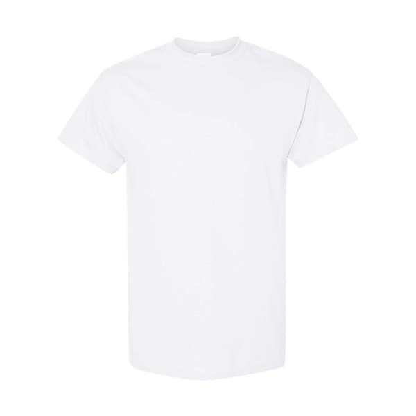 Gildan Mens Heavy Cotton Short Sleeve T-Shirt (Pack Of 5)