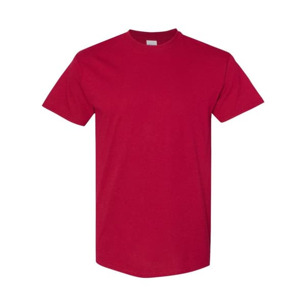 Gildan Mens Heavy Cotton Short Sleeve T-Shirt (Pack Of 5)