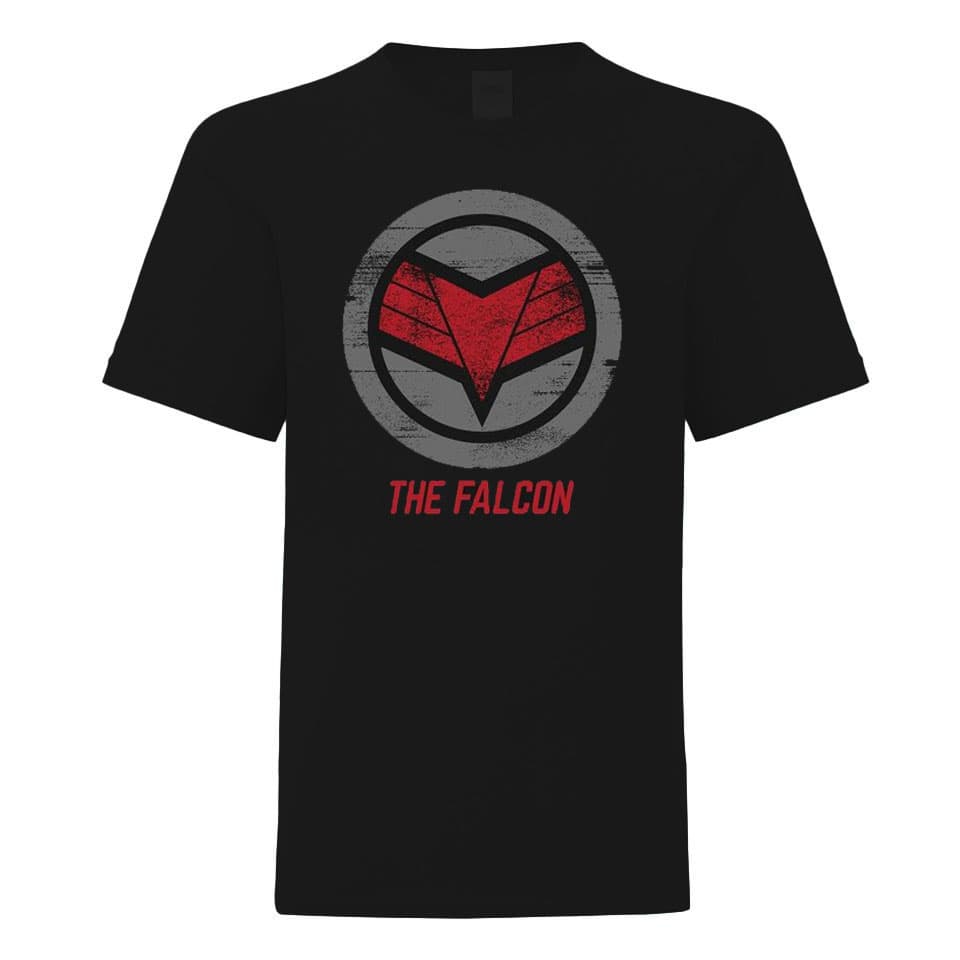 Marvel T-shirt med Falcon-logotyp för flickor