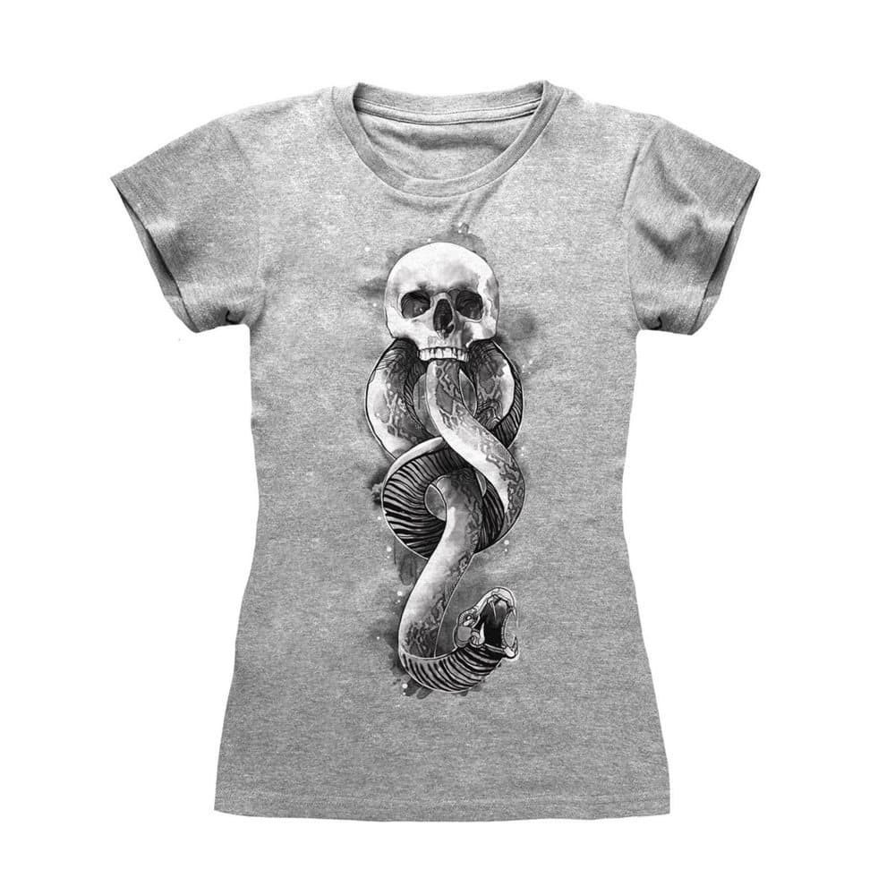 Harry Potter Kvinnor/Damer Dark Mark Fitted T-Shirt