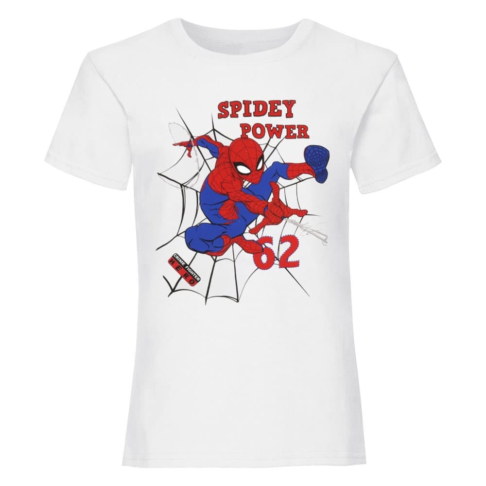 Spider-Man Tyg för flickor Spidey Power T-Shirt