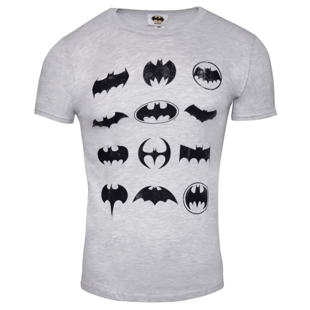 DC Comics Batman för män Evolution med nödtorftigt t-shirt