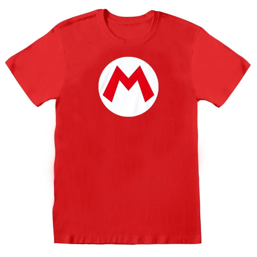 Super Mario Kvinnor/Damer Logo Boyfriend T-Shirt