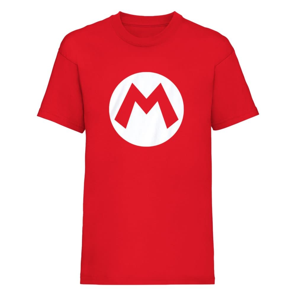 Super Mario T-shirt med logotyp för män