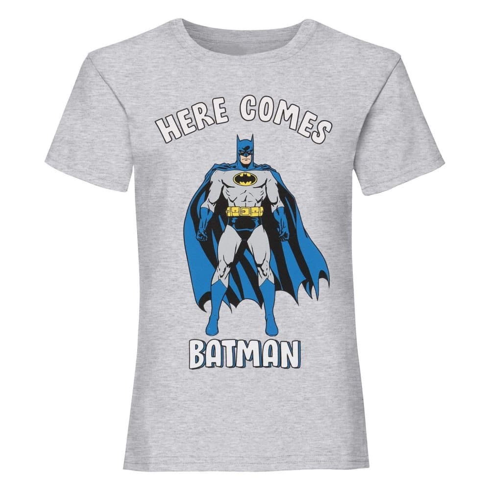 DC Comics Flickor Here Comes Batman T-Shirt