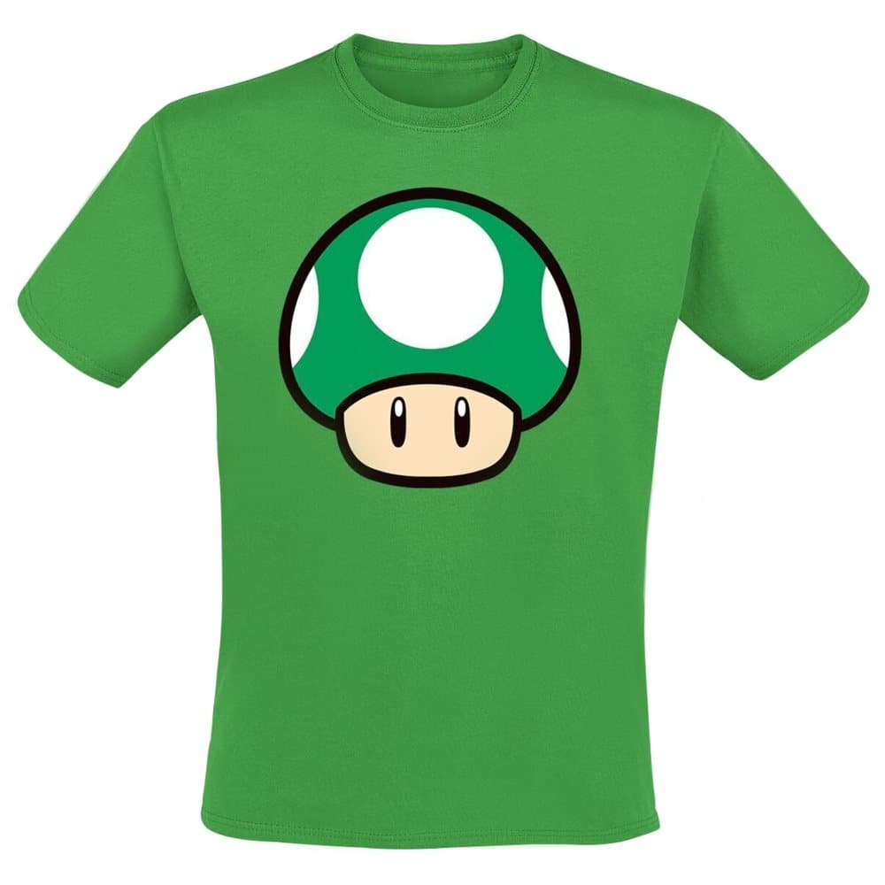 Super Mario T-shirt för män 1 Up Mushroom