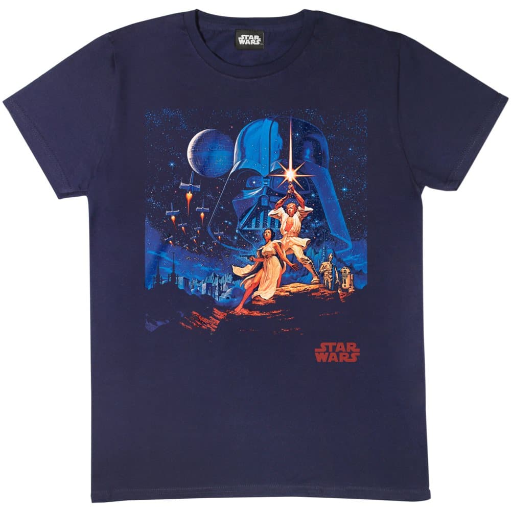 Star Wars: A New Hope Kvinnor/damer Vintage Boyfriend T-Shirt