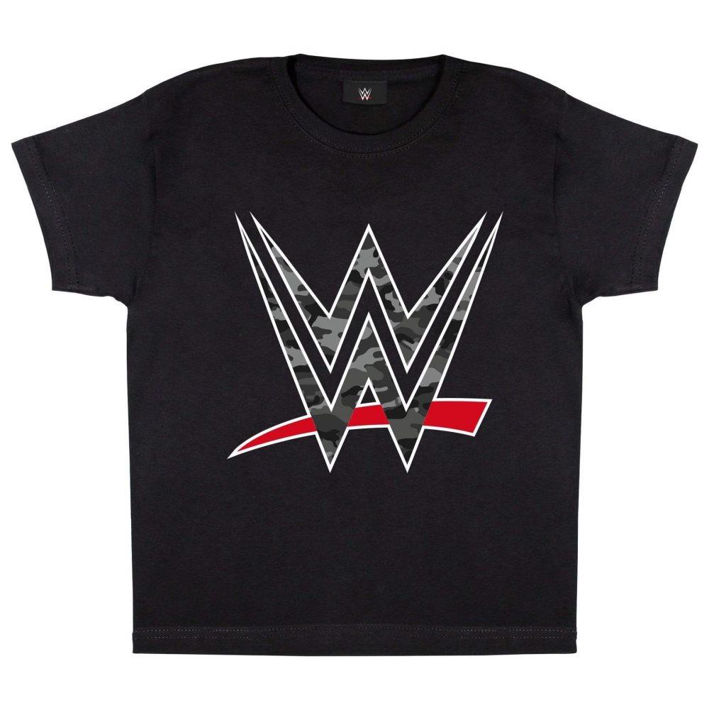 WWE T-shirt med camo logotyp för flickor