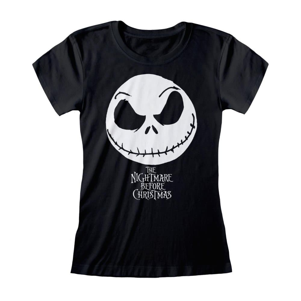 Nightmare Before Christmas Kvinnor/Damer Jack Skellington Fitted T-Shirt