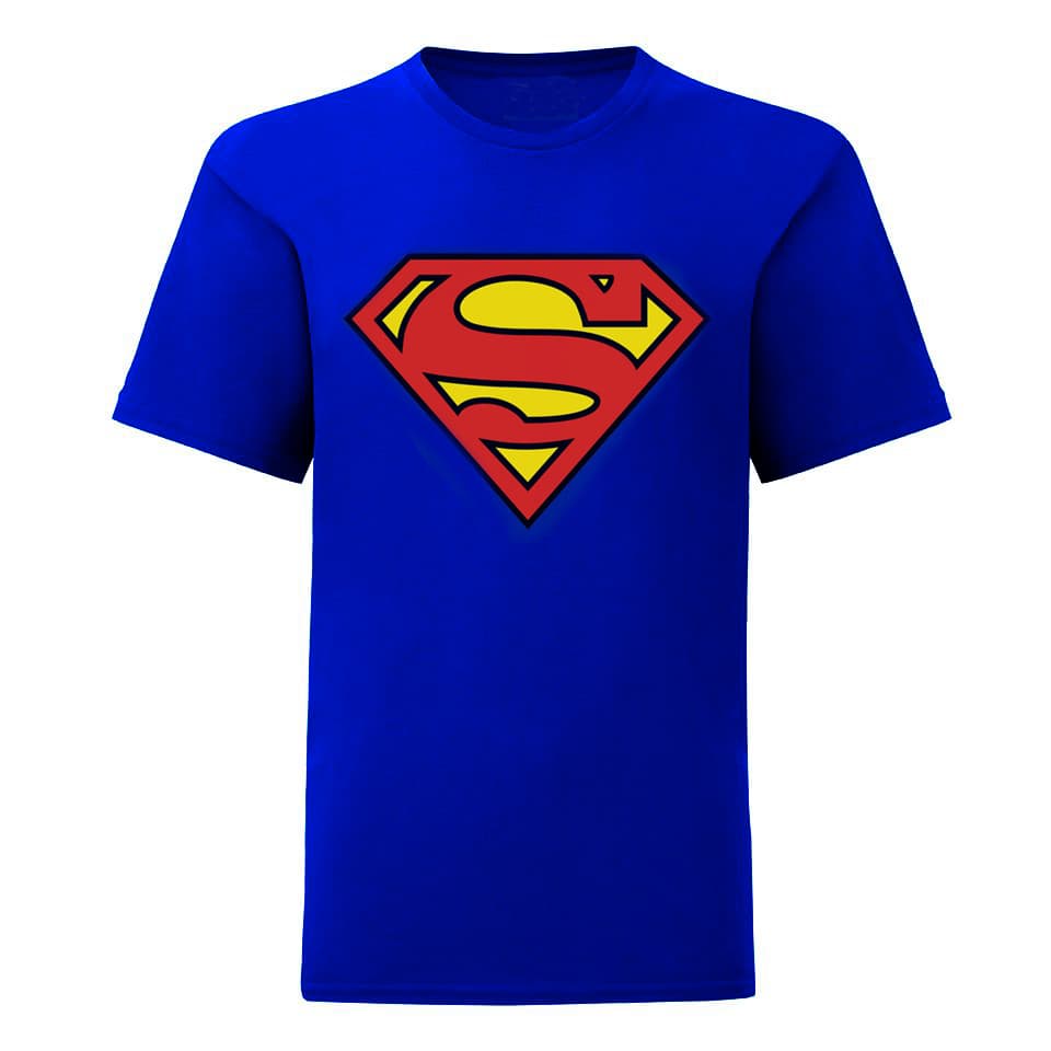 Superman T-shirt med logotyp för flickor