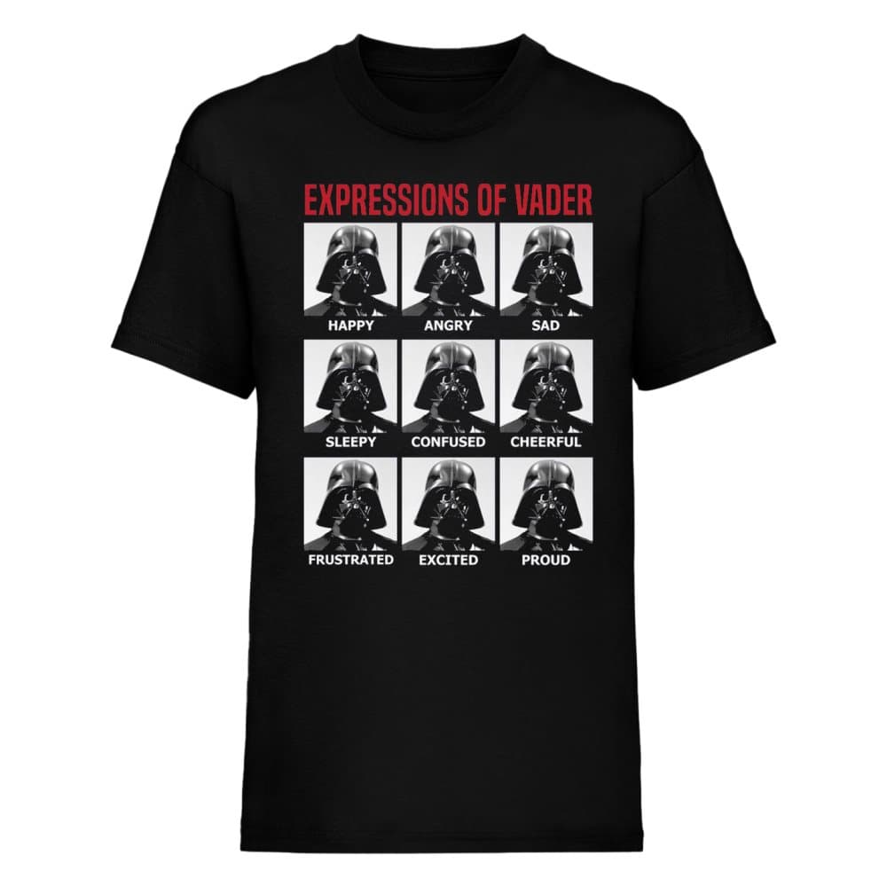 Star Wars Mens uttryck av Vader T-Shirt
