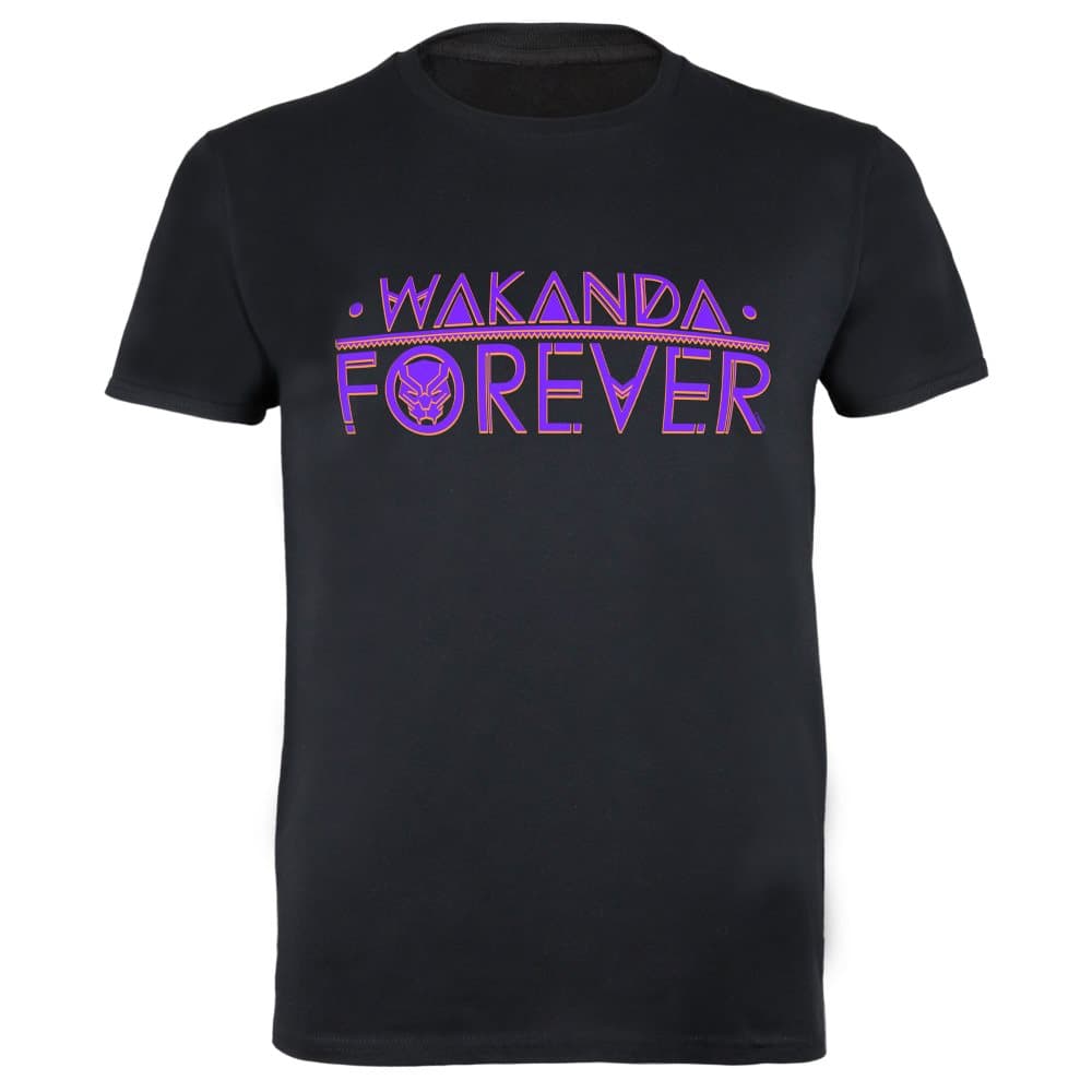 Black Panther Wakanda Forever T-Shirt för män