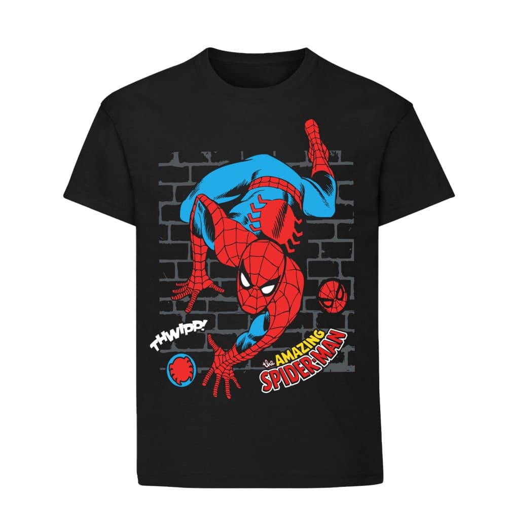 Marvel Flickor Wall Crawler Spider-Man T-Shirt