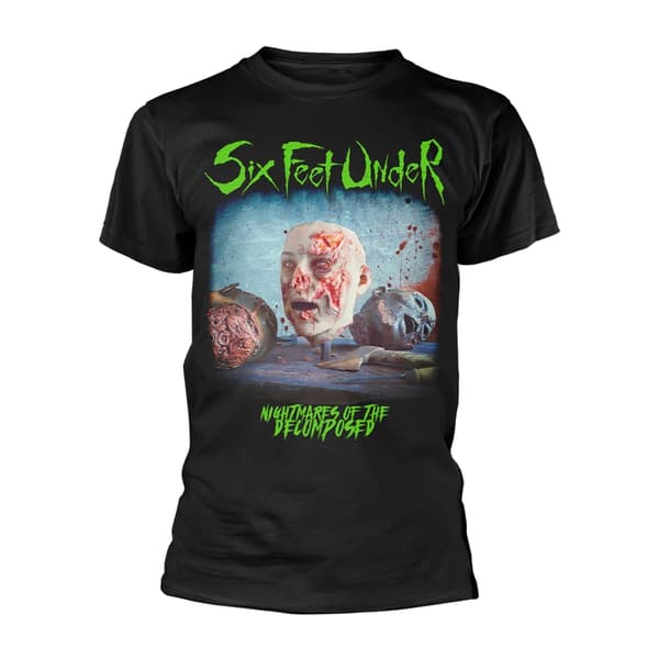 SIX FEET UNDER - T-SHIRT, NIGHTMARES OF THE DECOMPOSED M