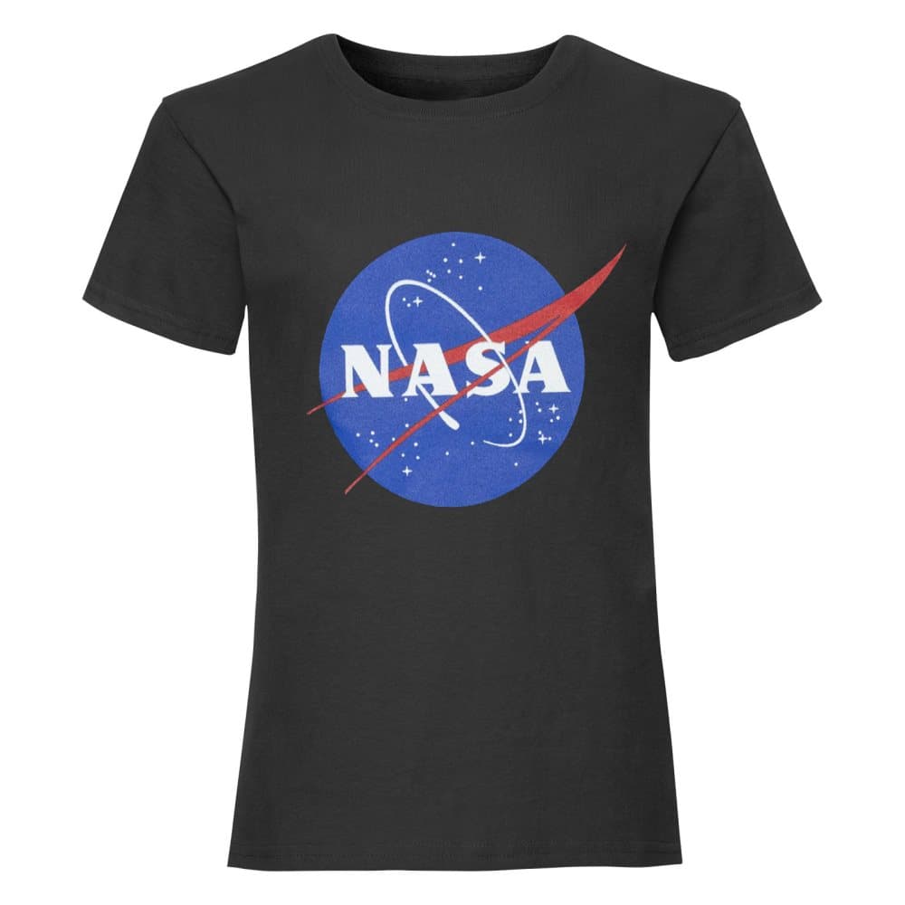NASA T-shirt med klassisk logotyp för flickor