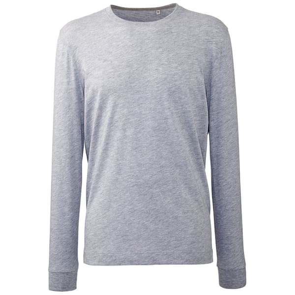 Anthem Langærmet T-shirt i marl til mænd